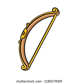 el tradicional arma de arco y flecha que utilizan las tribus interiores