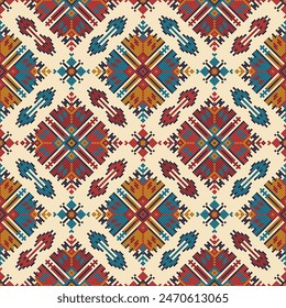 Traditional Bulgarian embroidery vector pattern