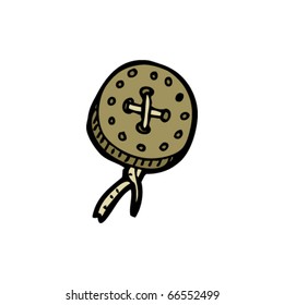 traditional button cartoon