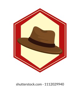 Traditional Canadian Hat Icon