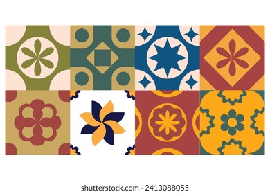 Traditional Ceramic Floor Tiles or Pattern
