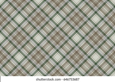 Traditional check plaid seamless pattern. Vector illustration.