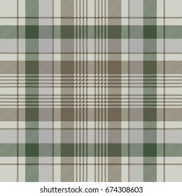 Traditional check plaid seamless pattern. Vector illustration.