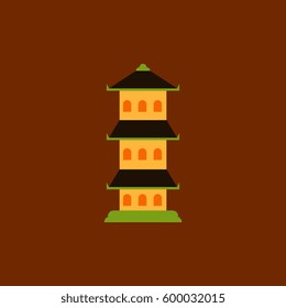 Traditional Chinese House Asian architecture, pagoda, tample