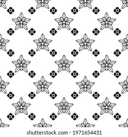 Traditional chinese, japanese vector seamless patterns. Golden chinese geometrical and floral ornaments on white background. Decorative Asian wallpaper. Oriental background for new year greeting card.