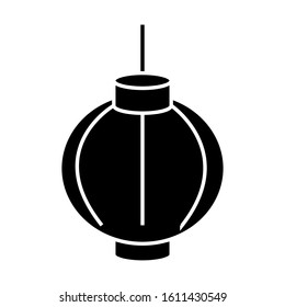 Traditional Chinese Lantern icon vector