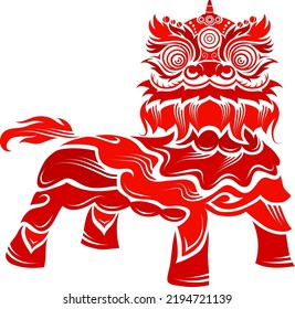 Traditional Chinese Lion Costume For National Festival