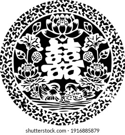 Traditional Chinese Lucky Wishing Symbol