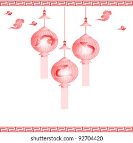 traditional of Chinese Mid Autumn Festival or Lantern Festival