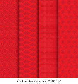 Traditional Chinese pattern pack