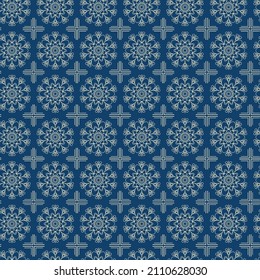 Traditional Chinese patterns, gift wrapping, vintage wallpaper vector illustration. Premium fabric print.