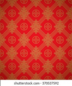 Traditional chinese seamless pattern. Endless texture can be used for wallpaper, web page background,surface textures.