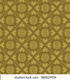 Traditional chinese seamless pattern. Endless texture can be used for wallpaper, web page background,surface textures.