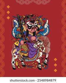 Tradicional chinês primavera Festival imagens ano novo ilusão