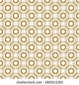 Traditional chinese vector seamless patterns. Golden chinese geometrical and floral ornaments on white background. Decorative Asian wallpaper. Oriental background for new year greeting card.