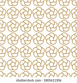 Traditional chinese vector seamless patterns. Golden chinese geometrical and floral ornaments on white background. Decorative Asian wallpaper. Oriental background for new year greeting card.