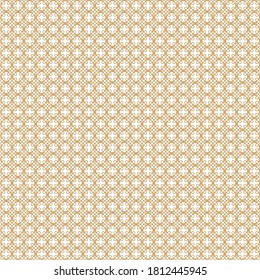 Traditional chinese vector seamless patterns. Golden chinese geometrical and floral ornaments on white background. Decorative Asian wallpaper. Oriental background for new year greeting card.
