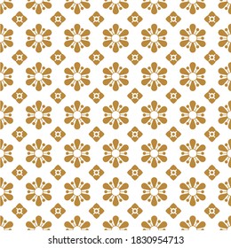 Traditional chinese vector seamless patterns. Golden chinese geometrical and floral ornaments on white background. Decorative Asian wallpaper. Oriental background for new year greeting card.