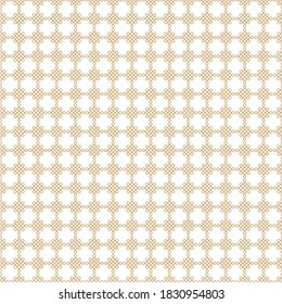 Traditional chinese vector seamless patterns. Golden chinese geometrical and floral ornaments on white background. Decorative Asian wallpaper. Oriental background for new year greeting card.