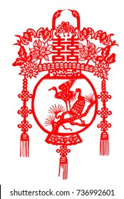 Traditional Chinese wedding stickers