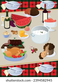 A Traditional Christmas Dinner - Merry Christmas Celebration