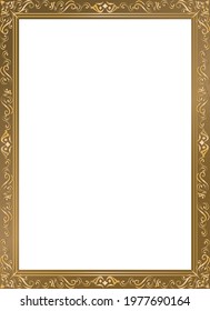 Traditional classic antique frameset material
