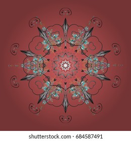 Traditional classic ornament. Vintage pattern with arabesques. Oriental vector pattern with arabesques and floral elements.