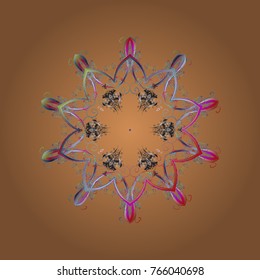 Traditional classic ornament. Vintage pattern with arabesques. Oriental vector pattern with arabesques and floral elements.
