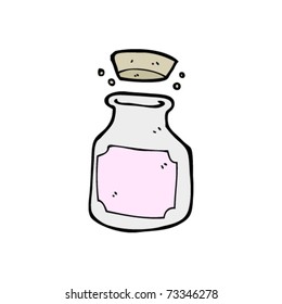traditional clay bottle cartoon