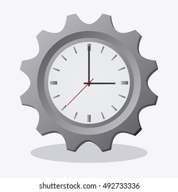Traditional clock and gear design