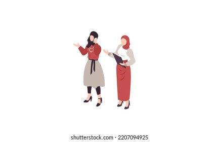 Traditional Cloth for work  character vector design