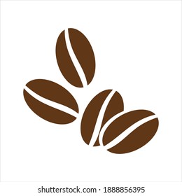 traditional coffee bean icon vector illustration template