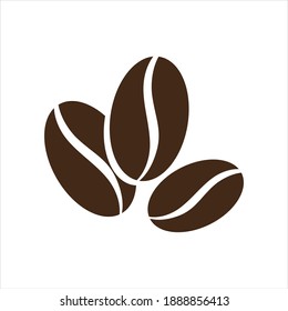 traditional coffee bean icon vector illustration template
