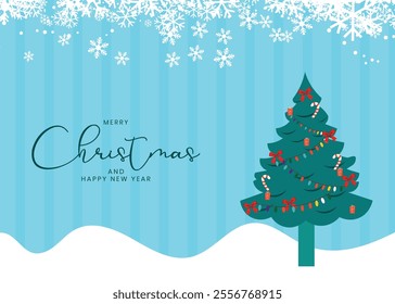 Traditional Corporate Holiday cards with Christmas tree, reindeers, birds, ornate floral frames, background and copy space. Universal artistic templates.