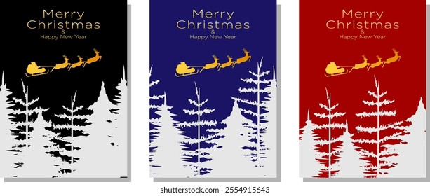 Traditional Corporate Holiday Christmas party card. Christmas party flyer. Christmas postcard design. Christmas creative social media ads