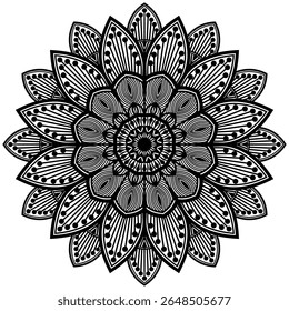 Traditional and Cultural Beautiful pattern design, tattoo design, mandala patterns, Arabic patterns, Rangoli, Alpona, Kolam, Paisley line art. 