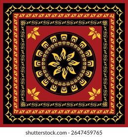 Cultura tradicional Liyawel madala art sri lankan tipo