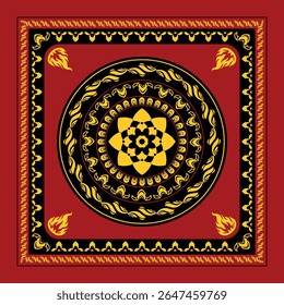 Cultura tradicional Liyawel madala art sri lankan tipo