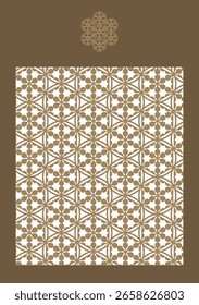 Coleção de Design de Padrão Decorativo Tradicional