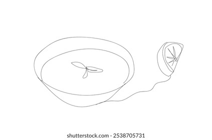 Traditional delicious Turkish foods Red lentil soup. Food meal concept. Hot nutrition vegetable healthy. Hand made vector not AI.