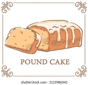 パウンドケーキ のイラスト素材 画像 ベクター画像 Shutterstock