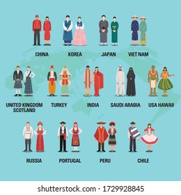 Traditional Detailed Clothes In The World