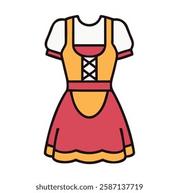 traditional dirndl dress German heritage