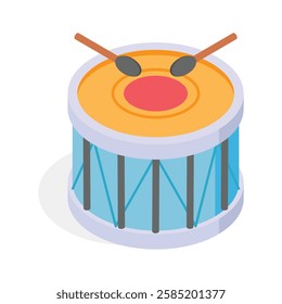 Traditional drum instrument for music and percussion sounds.