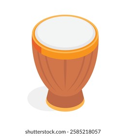 Traditional drum instrument for music and percussion sounds.