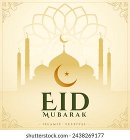 Traducción de Eid Mubarak es el Festival de Eid Bendito)