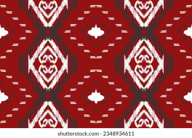 Traditional ethnic embroidery pattern, aztec abstract vector pattern, seamless pattern in tribal, folk embroidery and mexican style.