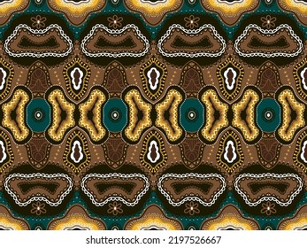 traditional ethnic geometric pattern background design for backgrounds carpet wallpaper clothes wrap fabric seamless embroidery style vector illustration
