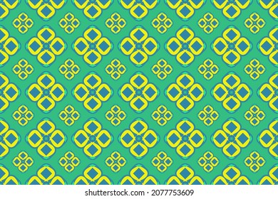Traditional ethnic geometric patterns design for background, carpet, wallpaper, clothing, wrap, batik, fabric, sarong, embroidery style vector illustration