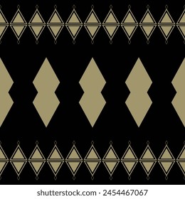 Traditional Ethnic ikat motif fabric background pattern geometric .African Ikat embroidery Ethnic oriental pattern black background wallpaper. Abstract,vector,illustration.Texture,frame,decoration.